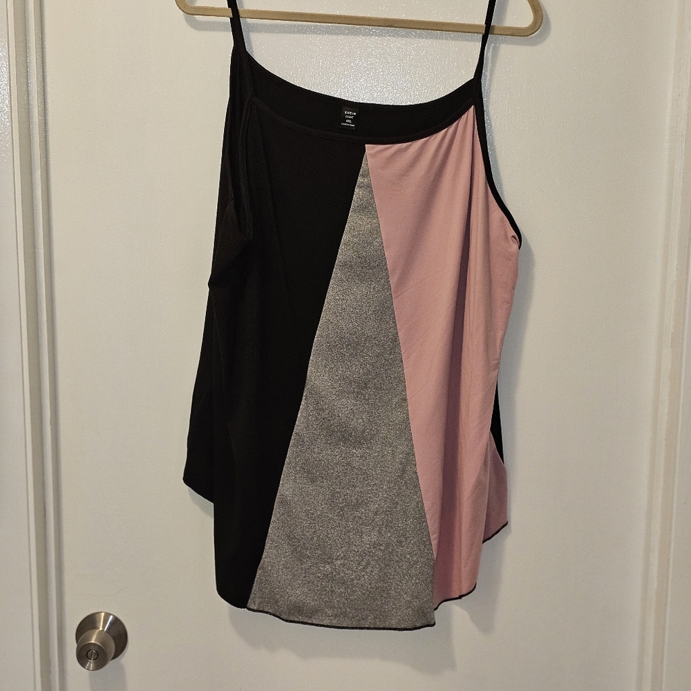 Shein Curve Black Tank Top 4XL
